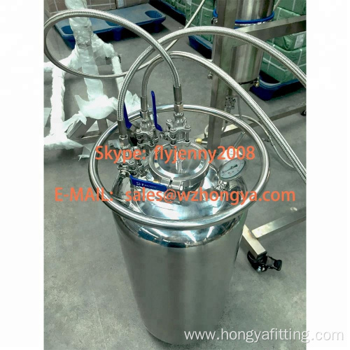 SS304 5LB CUSTOMIZED CLOSED LOOP PASSIVE BHO EXTRACTOR